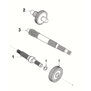 Gearbox Peugeot Tweet 125 Z PRO 2021-2022
