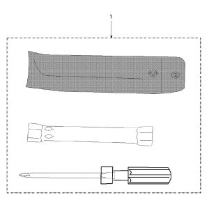Peugeot Tweet 4-stroke tool set