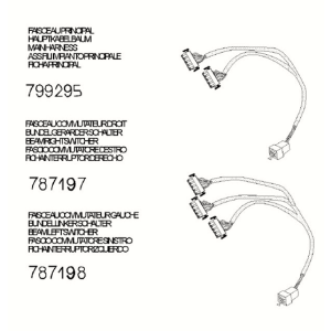 Peugeot Django 4-stroke E5 harness connector