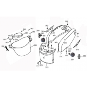 Helmbak - Caps China Pico black