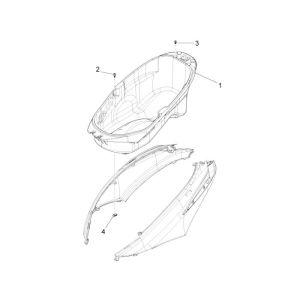 Buddybak Piaggio New Fly 4-stroke 4-valve