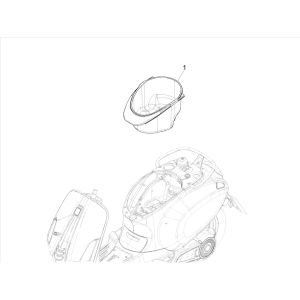 Vespa Elettrica 2018-2019 Helmbox