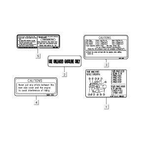 Infosticker Kymco Yup 2t ac blue
