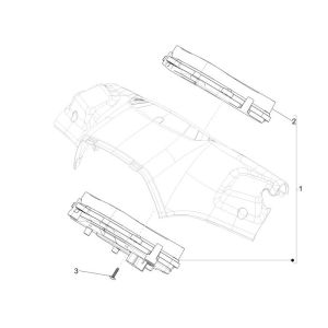 Speedometer Vespa Sprint 45km 4-stroke 4-valve