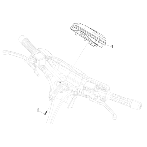 Instrument Group - Cruscotto Vespa GTS 125 4T E5 ABS 2021 (EMEA)