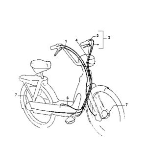 Cable Vespa Ciao 2-stroke