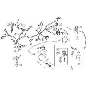 Wiring harness Kymco MXU 300R