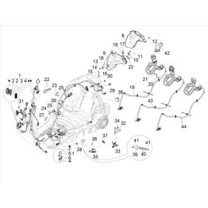 Vespa Elettrica wiring harness 2018-2019