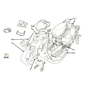 Kapdelen 2 Beta Ark-k LC blue 2010 2-stroke