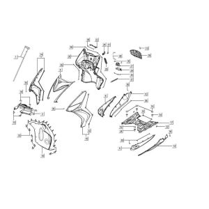 hoods AGILITY 16+ 4T 125 Matte Metallic Silver