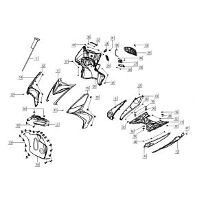 hoods AGILITY 16+ 4T 200i Matte Metallic Silver