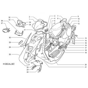 Kapdelen Beta Ark-k AC blue 2006 2-stroke