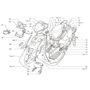 Kapdelen Beta Ark-k AC blue 2008 2-stroke