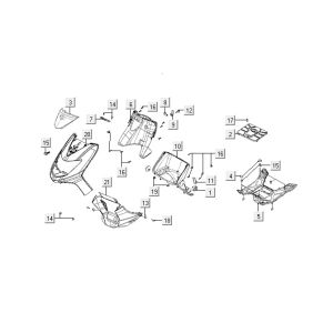 Hoods Kymco VP50 4t ac black
