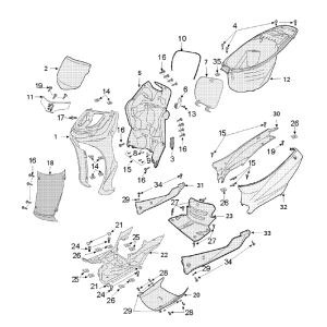 Kapdelen Peugeot Tweet 4-stroke