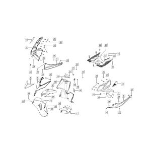v-m Kymco Super 8 4-stroke (2007-2009) orange