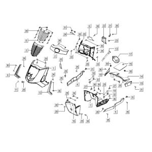 Front covers Kymco People S 300i