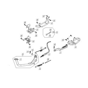 Kickstarter Kymco Maxxer 90 Black