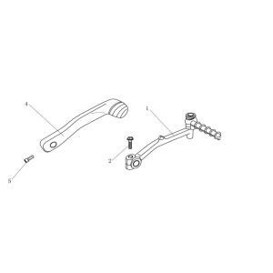 Kickstarter pedal AGM Venom green