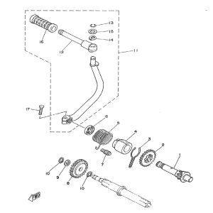 Kickstarter Yamaha DT-50 MX