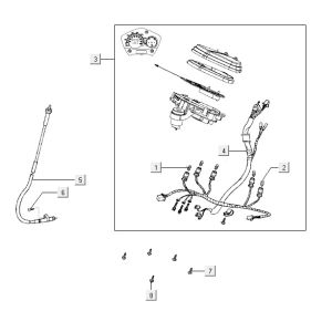 odometer AGILITY CITY 16 4T 150