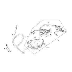 Speedometer Benzhou City Star 4 stroke