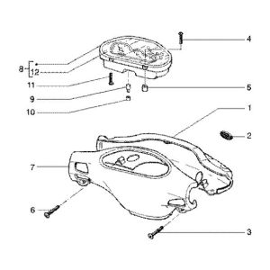 Speedometer Gilera Runner 180cc FXR 2-stroke