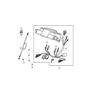 Speedometer Kymco Agility FR 12" 4-stroke euro4 white