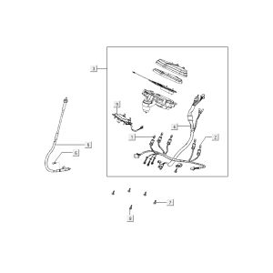 Speedometer Kymco City 16' 4-stroke dark grey