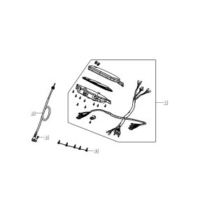 Speedometer Kymco VP50i injection euro 4 oak metallic