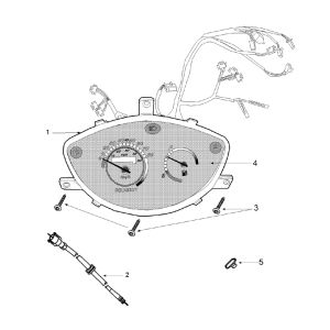 Speedometer Peugeot Tweet 4-stroke