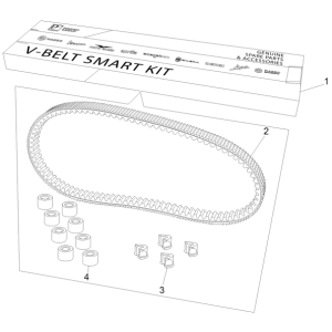 Transmission kit Piaggio Beverly 350 E3 Sport Touring 2013-2014