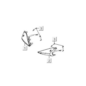 Indicator light front Kymco VP50 4t ac diamond white