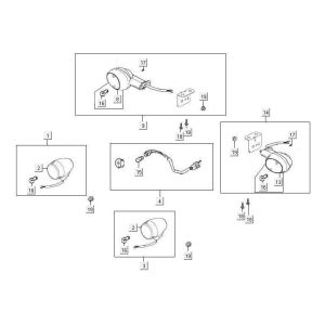 Indicators Kymco Maxxer 90 Black