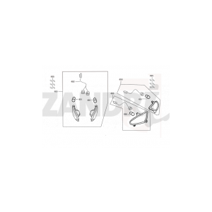 Indicators Santini Capri 125cc silver