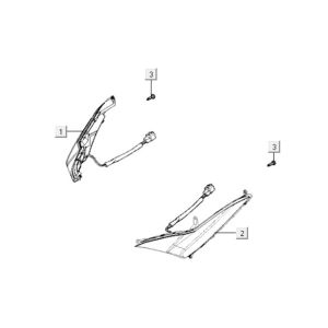 Indicators Kymco Xciting 400i Yellow