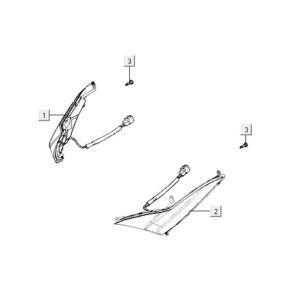 Indicators Kymco Xciting 400i Pearly Black