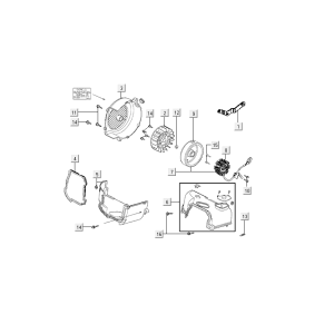 Refrigerator ignition Kymco VP50i injection euro4 oak metallic