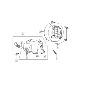Fridge Kymco Vitality 2t ac red