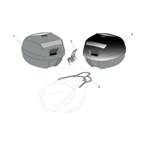 Case Aprilia SR 50 H2O ie+carb 2004-2009