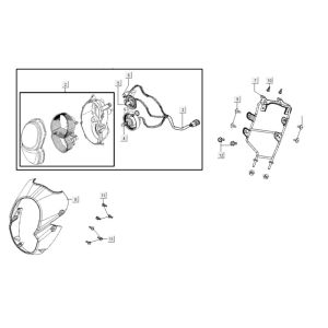 Headlight Kymco K-Pipe 125cc