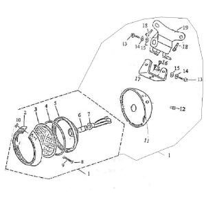 Headlight Rover Exclusive pink