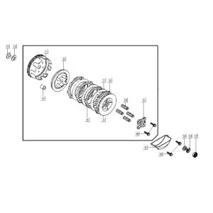 Clutch Kymco K-Pipe 125cc