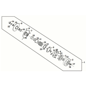 Sym X'PRO 125 coupling