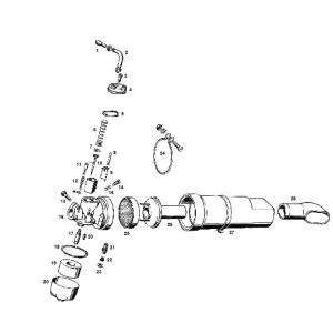 Kreidler Carburetor 4 accelerate