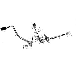 Kreidler Switch Shaft 4 Accelerate