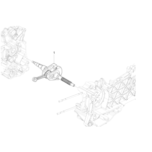 Crankshaft Vespa Sprint 150 3V IE ABS Euro 3 2015