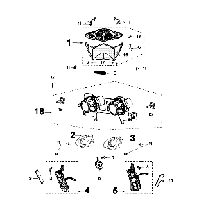 Light Peugeot Speedfight 4 4-stroke Red/Black