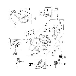 Light Peugeot V-clic Black