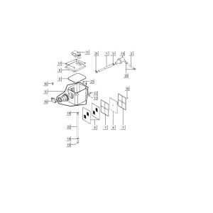 Air filter Kymco MXU 150